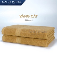 Khăn Tắm 60x120cm LOTUS TOWEL 100% Cotton Cao Cấp Mềm Mịn Thấm Hút Không Ra Màu