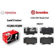 Brembo Front Brake Pads - Toyota Land Cruiser HZJ80,HDJ80