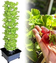 Hydroponic Grow Kit,45 Pots Indoor hydroponic Grow Vertical Tower, Hydroponics Growing System for Indoor Outdoor Garden, Cultivation Growing System-1PC