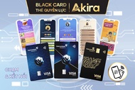 [Akira Branding] Thẻ NFC - Danh thiếp thông minh in hình thẻ ngân hàng