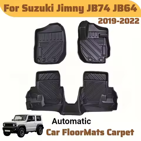 For Suzuki Jimny JB74 JB64 2019-2022 Car Floor Mats--3pcs, All Weather Floor Mats, Car Floor Mats
