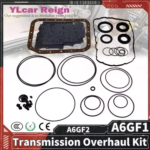 A6GF1 A6GF2 Automatic Transmission Gearbox Overhaul Rebuild Repair Kit Seals Gasket Fit O-rings for 