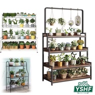 YSHF Plant Rack Plant Stand Wooden Plant Self Flower Rack For Indoor Outdoor Multiple Plants Flower Rack
