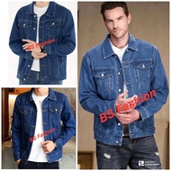 Mens 𝗗𝗲𝗻𝗶𝗺 jacket,Loose-Fitting Jacket,Versatile Denim Workwear
