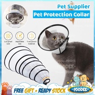 🈣🊀POODEE PETS Malaysia E-Collar Protective Cone CollarPet Dogs Cats Wound Healing Protection Cover P