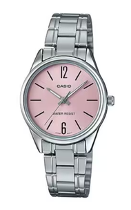 CASIO ของแท้ 100% นาฬิกาผู้หญิง สายแสตนเลสแท้ LTP-V005D  LTP-V005D-1B LTP-V005D-4B LTP-V005D-2B2  LT