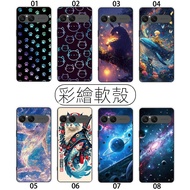 For Xperia 10 VII XQ-FE72 Phone Case Colorful Whale All-Inclusive Protective Case Shock-Resistant Si
