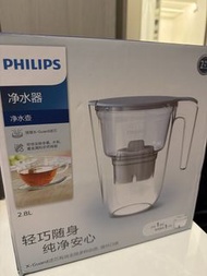 全新Philips 淨水壺 2.8L 淨水器 連一個濾芯