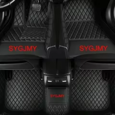DIY LOGO Custom Car Floor Mat for Porsche Taycan 2019-2023 718 Boxster 2016-2020 911 2019-2022 Auto
