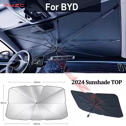 Car Sunshade Windshield Umbrella For BYD Atto 3 Han EV 600 Yuan Dolphin E2 Song PRO Max Tang DM 2018