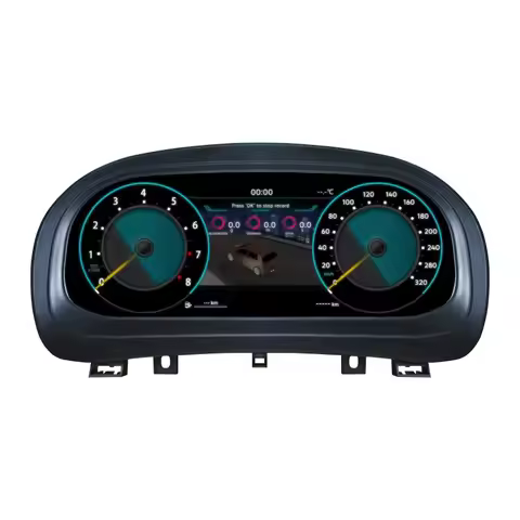 12.3 Inch LCD Digital Dashboard Cluster for VW Golf 4 1997-2003 Years Instrument Panel Cockpit
