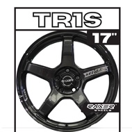 17" | 2pcs | RAXER TR1S Flow Formed Light Weight Wheels | 4x100,5x100,5x112/114