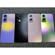 for oppo a96 Back Battery Cover with Middle frame Camera lens Rear Glass Door Housing Case, Replacem