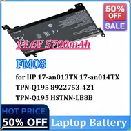 Newly Upgraded 14.6V 83.22Wh 5700mAh FM08 Laptop Battery for HP 17-an013TX 17-an014TX TPN-Q195 89227