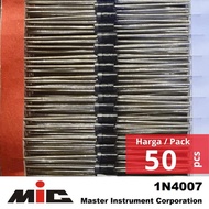 Wholesale Pack - 1N4007 Rectifier Diodes 1A 1KV Diode Rectifier Pack IN4007 1N-4007 by Blezzystore