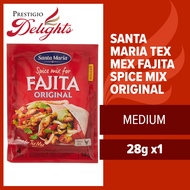 Santa Maria Tex Mex Fajita Spice Mix Original Medium 28 G
