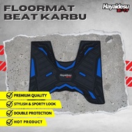 Hayaidesu Honda Beat Karbu Karpet Motor Floor Mat - Premium Quality