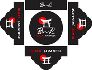 DECAL custom SANGKAR BURUNG PLECI HELOPED STIKER BNR BLACK JAPANESE