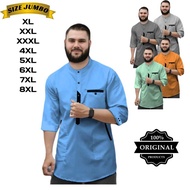 Shirt 3-sleeved kurtakoko/4 Shirt Latest muslim fashionkoko for adult men, toyobo material, XL XXL X