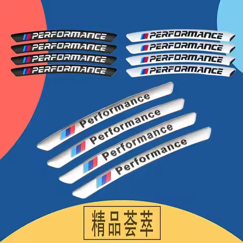 Car Badge Styling Wheel Hub Rims Decor Stickers For E87 E46 E28 E60 G20 G03 G05 F10 E93 X1 X3 X5 X4 