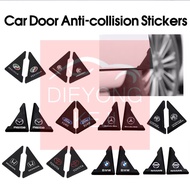 [Ready Stock] 2PCS/SET Car Door Cover Rubber Anti Collision Pintu Cover Rubber Proton Perodua Honda Toyota Saga Myvi Bezza City Civic Ativa Yaris Perlindungan Pelekat Anti-perlanggaran Sudut Pintu Kereta