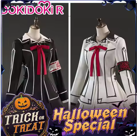 IN STOCK Clan Kaname Yuki Cross Cosplay Costume Anime Vampire Knight DokiDoki-R Women Men Halloween 