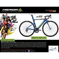 อย่าช้า!จักรยานเสือหมอบ Merida Reacto 400 LTD, Aero Road Race ,22สปีด 105, MERIDA MY2017มีจำนวนจำกัด