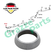 Münster Exhaust Pipe Cone Muffler Gasket for Perodua Aruz 1.5 Toyota Vios Yaris 1.5 NSP151 NSP150 2N