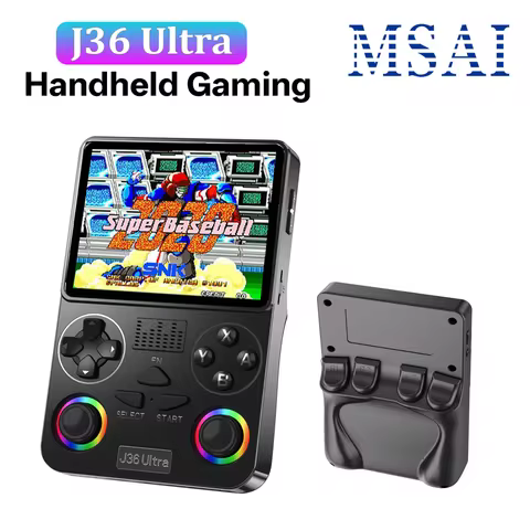J36 Ultra YouTube Handheld Game Console 20000+ Games 20 Emulators 3000mAh RGB Joystick Multiplayer M