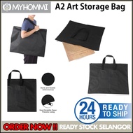 A2 Painting Board Storage File Bag Waterproof Painting Bag for Art Case Travel Art Supplies Tote Bag