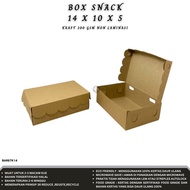 Snack Box 10X14 Material 200 Gsm Snack Box 14x10 (BAR67K14-14X10X5)