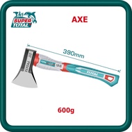 [ TOTAL ] (THAX061600) Axe Hatchet | 600g | 390mm Handle | Wood Cutting Tool