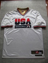 極為罕見！ Dream Team JORDAN Michael Jordan 耐克奧運勝利紀念球衣 Nike NBA 隊服球衣刺繡金牌