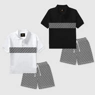 [JunJin] Modern Polo Set for Boys sizes from 15-55kg (ST14)