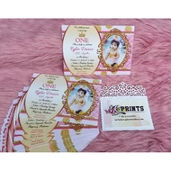 ♞20pcs 3r size Invitation with white envelope
