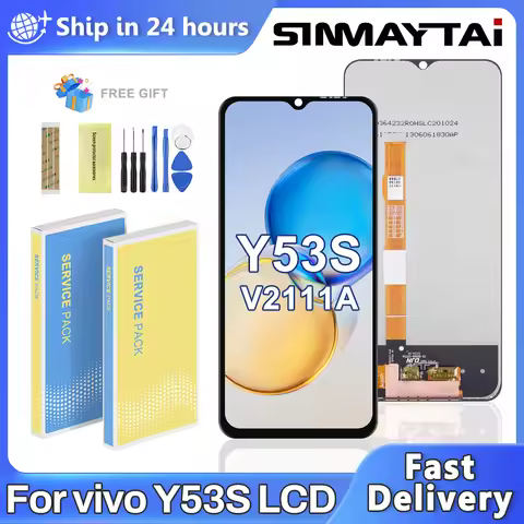 LCD Display For Vivo Y53S 4G V2111A V2058 5G LCD Display Touch Screen Digitizer Assembly For Y53S Di