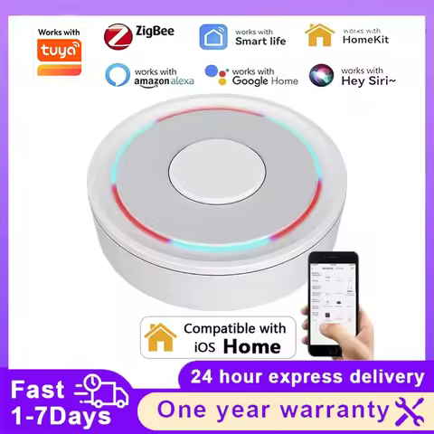 Tuya Smart Life ZigBee Smart Wireless/Wired Gateway Hub SmartHome Bridge Remote Linkage Devices WiFi