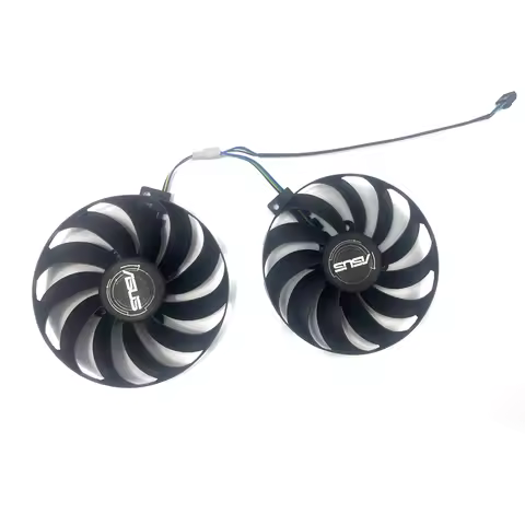 GPU FAN 95MM T129215SU FDC10U12S9-C DC 12V 4pin RX5600XT 5700XT GPU Cooler For Asus Radeon Rx 5600 5