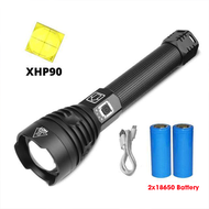 SANX XHP90 300000LM Super Powerful Zoom LED Flashlight