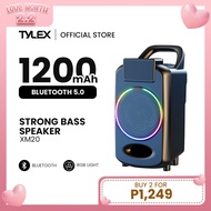 TYLEX XM20 Strong Bass Wireless Bluetooth Speaker 5.0 TWS Hi-FI Sound Quality Support TF Card/MP3/Bl