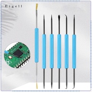 [Eigell] PCB Cleaning Tool Set Double Ended Soldering Aids Kit Circuit Board Cleaner for
