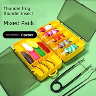 exp soft frog soft frog soft frog set box Black Fish Frog Lure