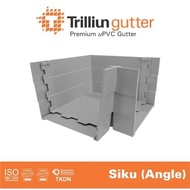 KNEE BELOKAN SQUARE GUTTER PVC GUTTER TRILLION WATER GUTTER