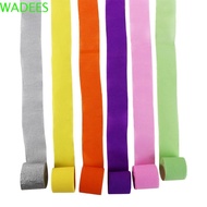 WADEES Crepe Paper DIY Crinkled Photography Backdrops For Wedding Venue Decoration Streamers