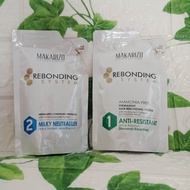 MAKARIZO REBONDING SYSTEM ANTI RESISTANT 125ML OBAT PELURUS RAMBUT YANG KERITING RUSAK SUDAH DIWARNA