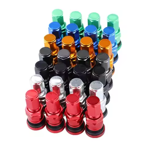 4pcs/set Car Tubeless Wheel Tyre Valve Stems Caps Universal Car Motorcycle Wheel Tyre Valve Stems Ca