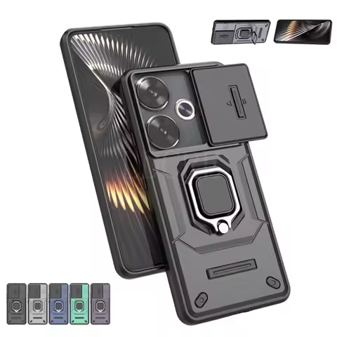 For Poco F6 Case Cover Poco F6 F 6 Capas Shockproof PC Bumper Back Armor Lens Camera Protector Ring 