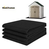 Floor Mat for Outdoor Storage Shed-6 X 4 FT Waterproof Carport Mat, Washable Furniture Pad with Non-