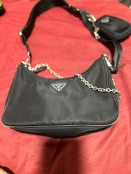 PRADA hobo 3in1尼龍經典三合一手提包