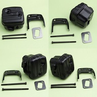 New Muffler Exhaust Bracket Screw Kit For Husqvarna 350 353 346XP 345 340